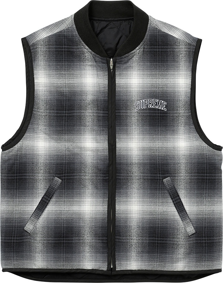 Reversible Shadow Plaid Vest view 31